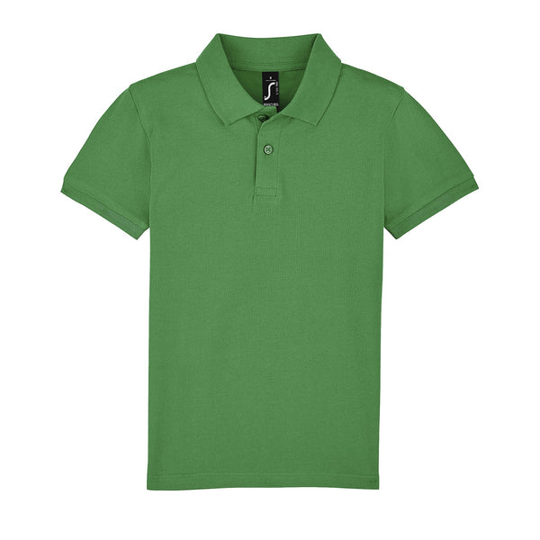 Bērnu polo krekls PERFECT KIDS kelly green