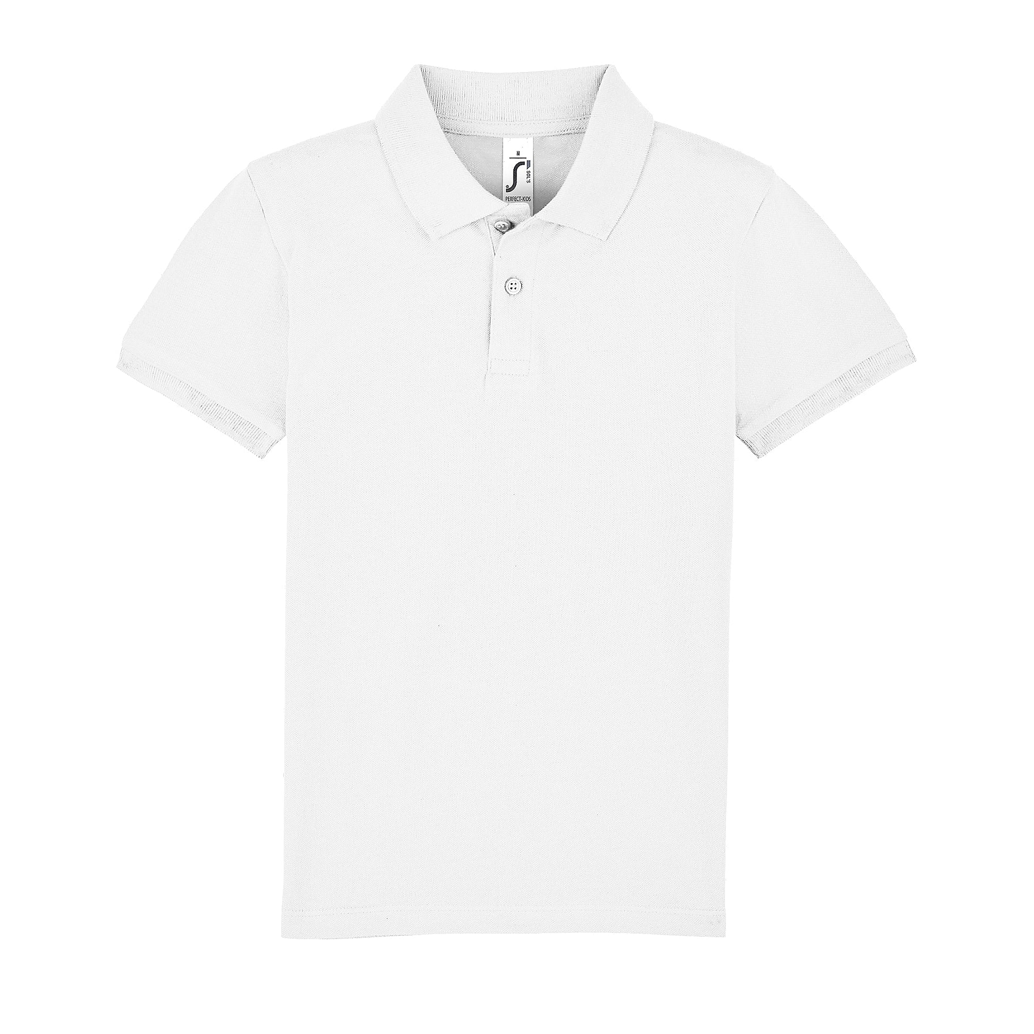 Bērnu polo krekls PERFECT KIDS white
