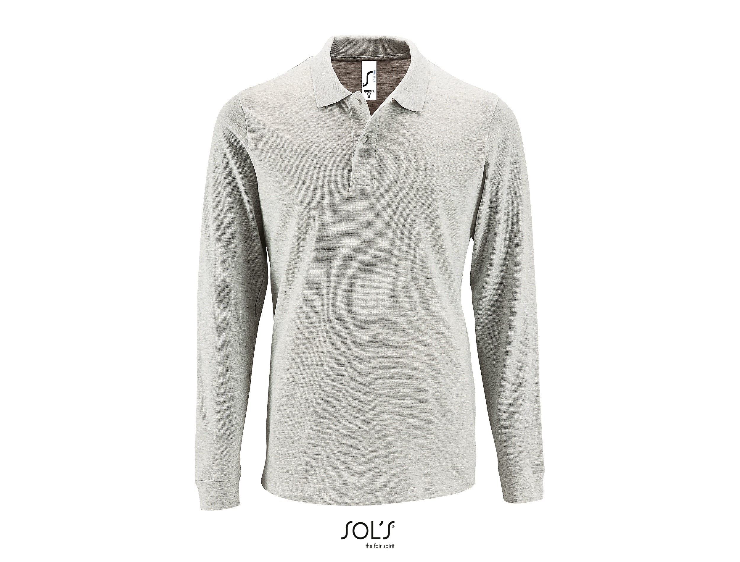 Vīriešu polo krekls PERFECT MEN LSL - www.printworks.lv