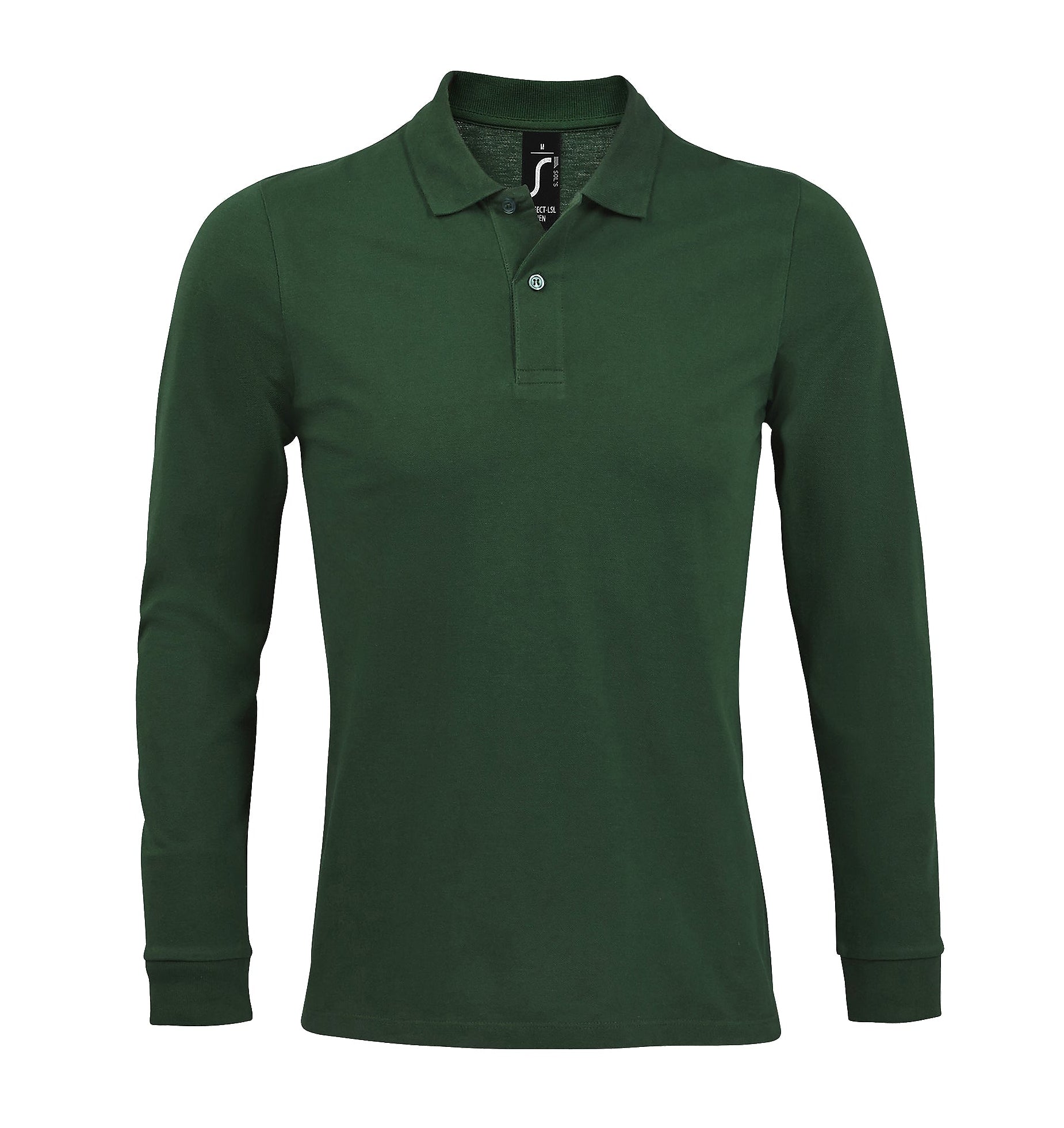 Vīriešu polo krekls SOL'S PERFECT LSL Bottle green