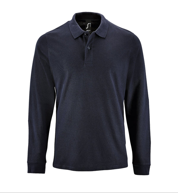 Vīriešu polo krekls SOL'S PERFECT LSL French navy