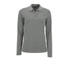 Sieviešu polo krekls SOL'S PERFECT LSL Grey melange