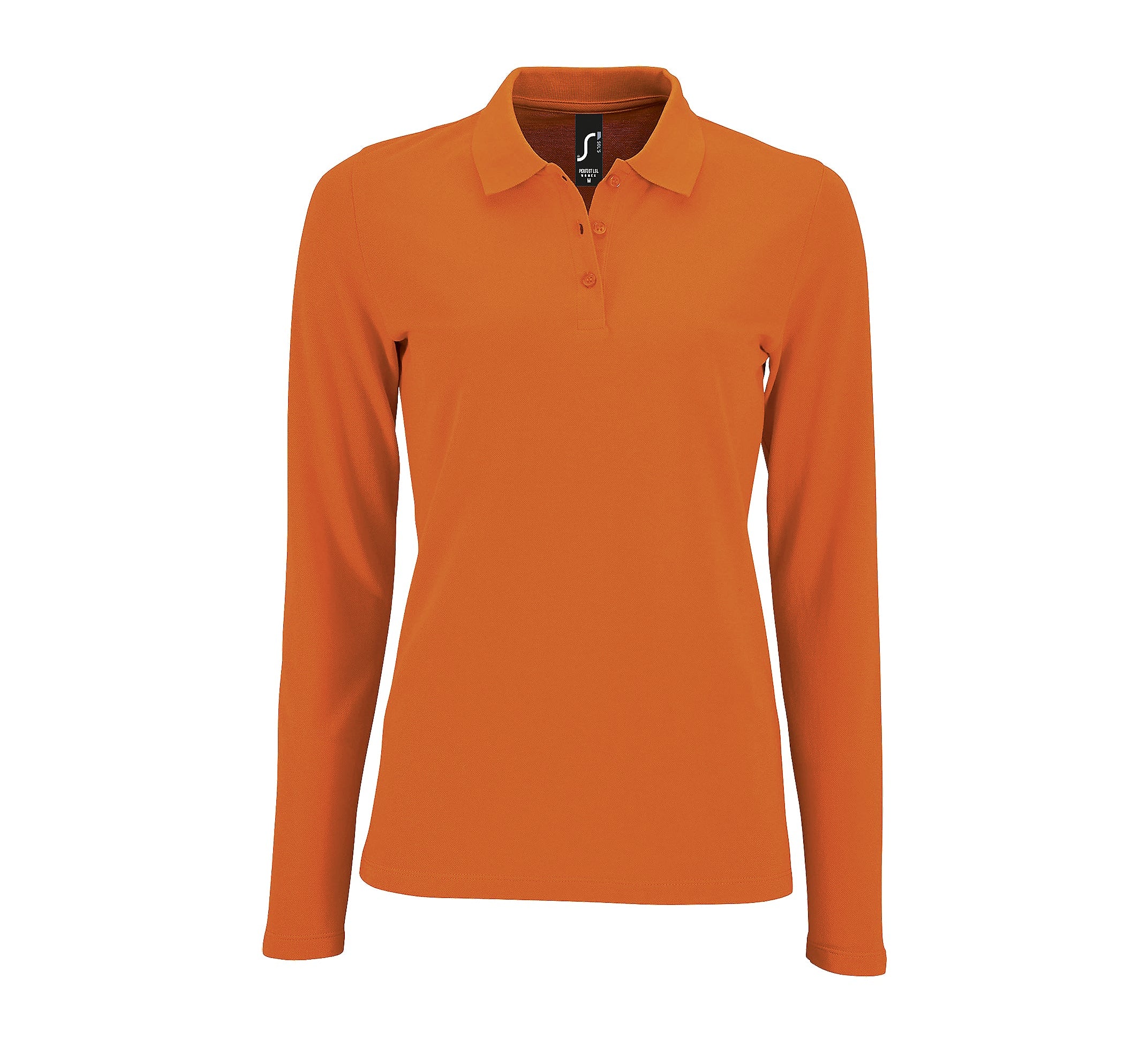 Sieviešu polo krekls SOL'S PERFECT LSL Orange