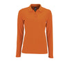 Sieviešu polo krekls SOL'S PERFECT LSL Orange