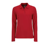 Sieviešu polo krekls SOL'S PERFECT LSL Red
