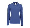 Sieviešu polo krekls SOL'S PERFECT LSL Royal blue