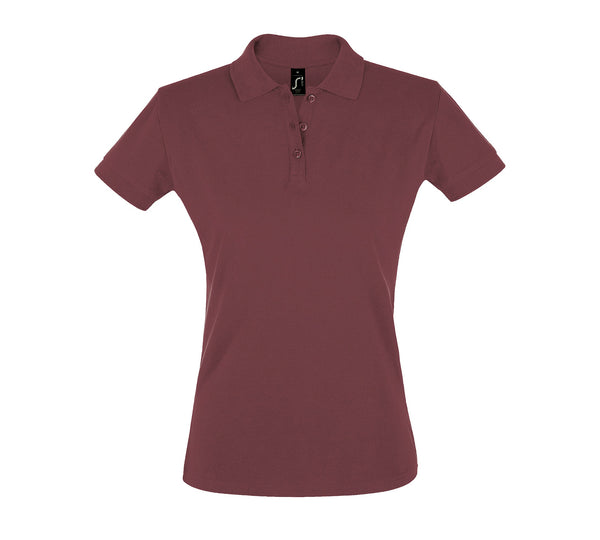 Sieviešu polo krekls SOL'S PERFECT Burgundy