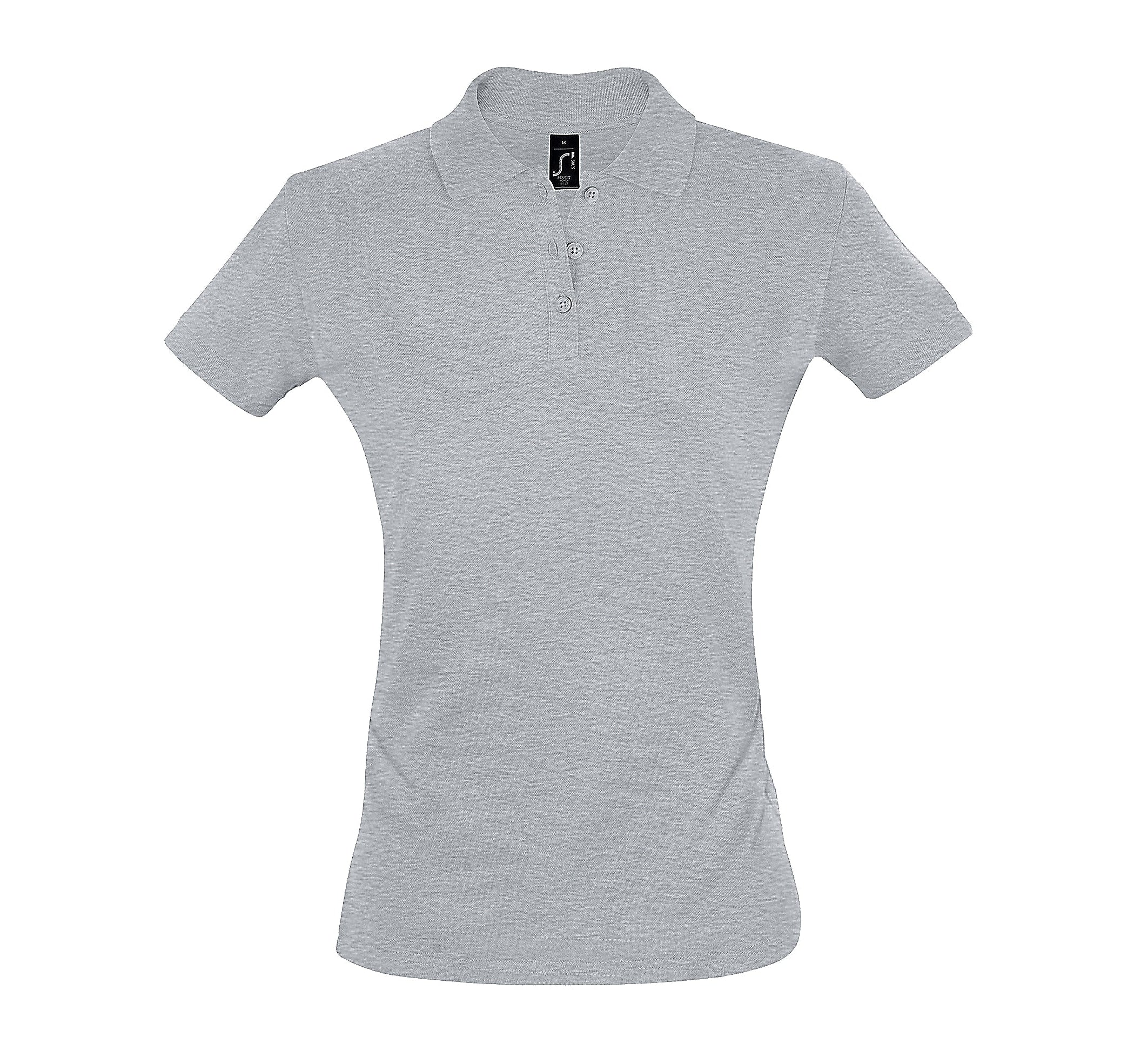 Sieviešu polo krekls SOL'S PERFECT Grey melange