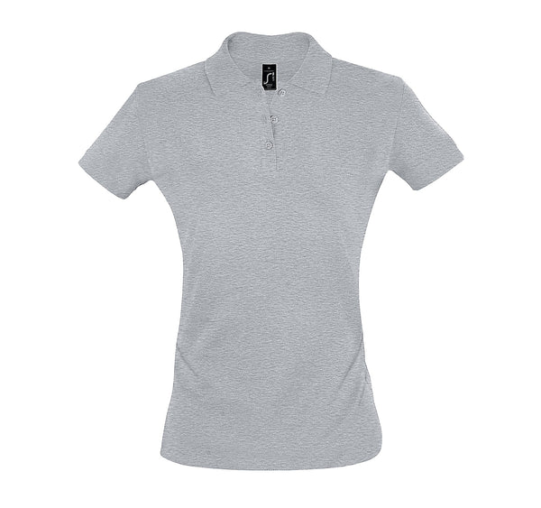 Sieviešu polo krekls SOL'S PERFECT Grey melange