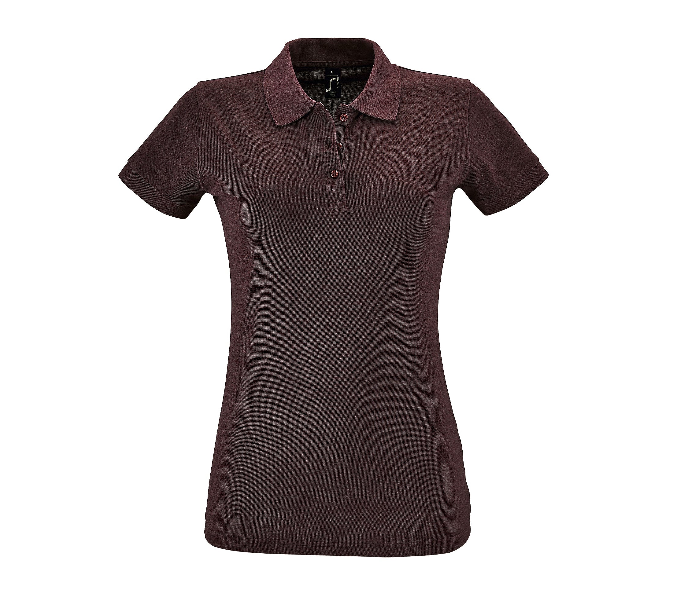 Sieviešu polo krekls SOL'S PERFECT Heather oxblood