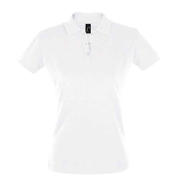 Sieviešu polo krekls SOL'S PERFECT balts
