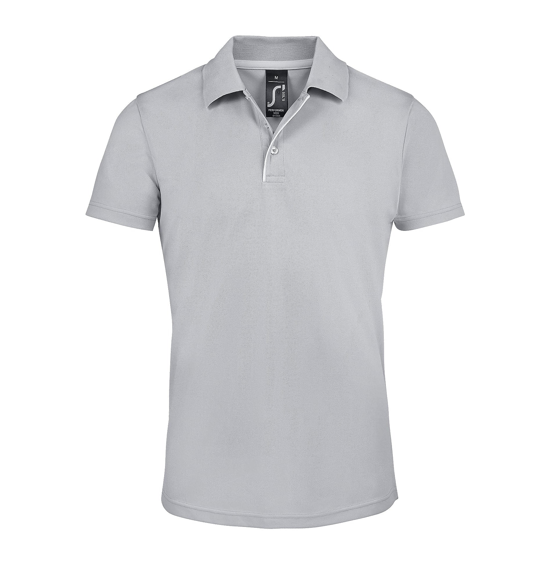 Vīriešu polo krekls SOL'S PERFORMER Pure grey