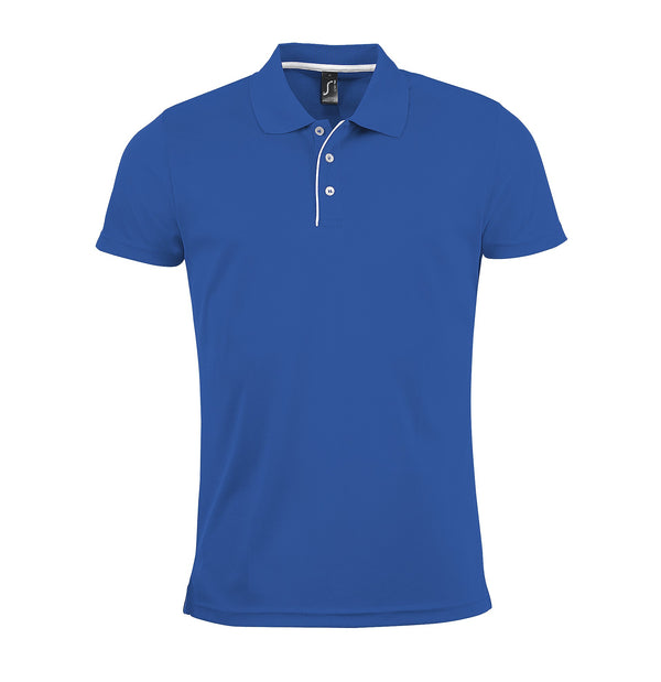 Vīriešu polo krekls SOL'S PERFORMER Royal blue