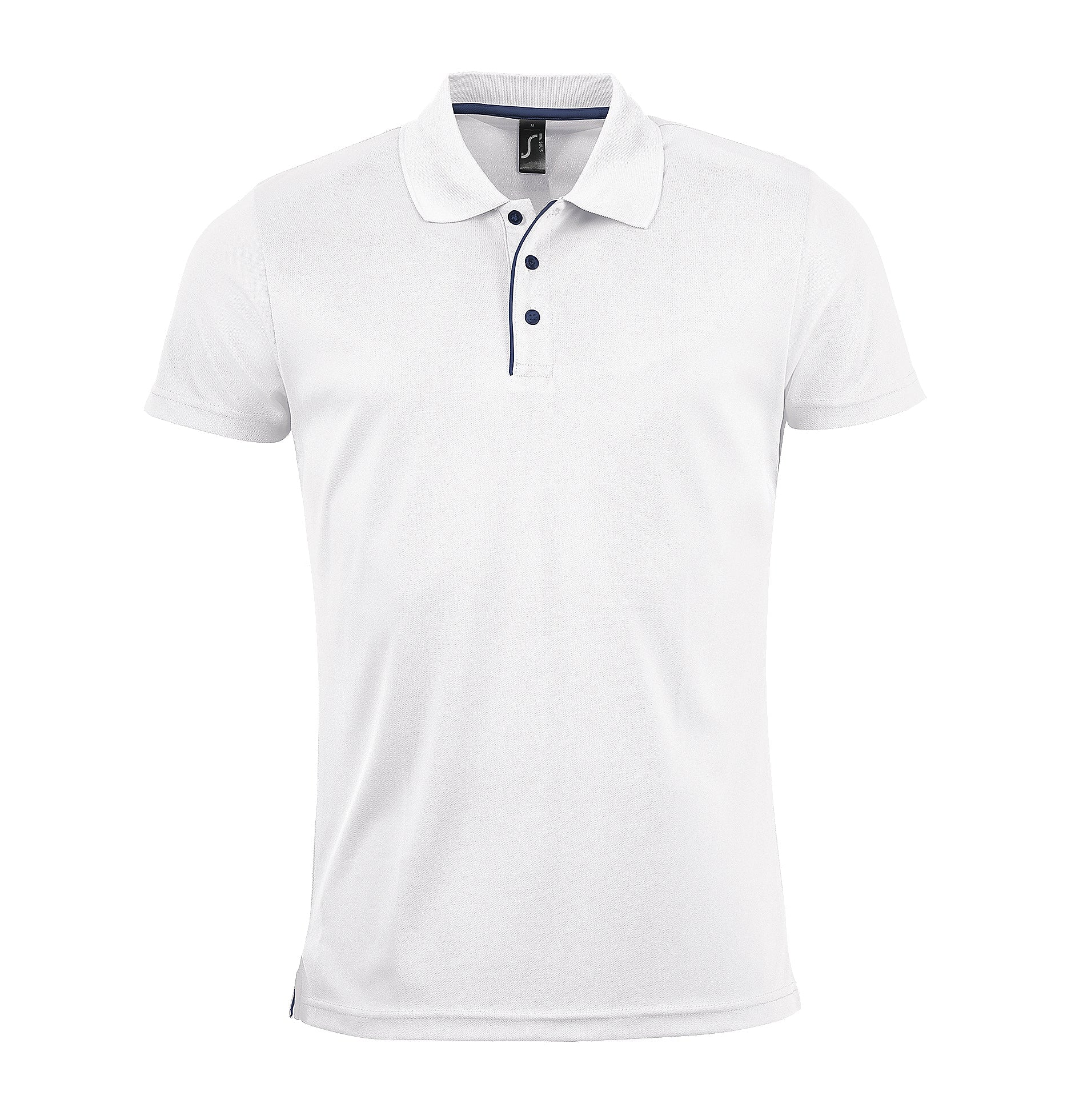 Vīriešu polo krekls SOL'S PERFORMER balts