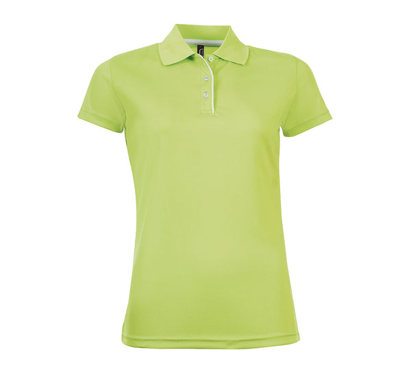Sieviešu polo krekls SOL'S PERFORMER Apple green