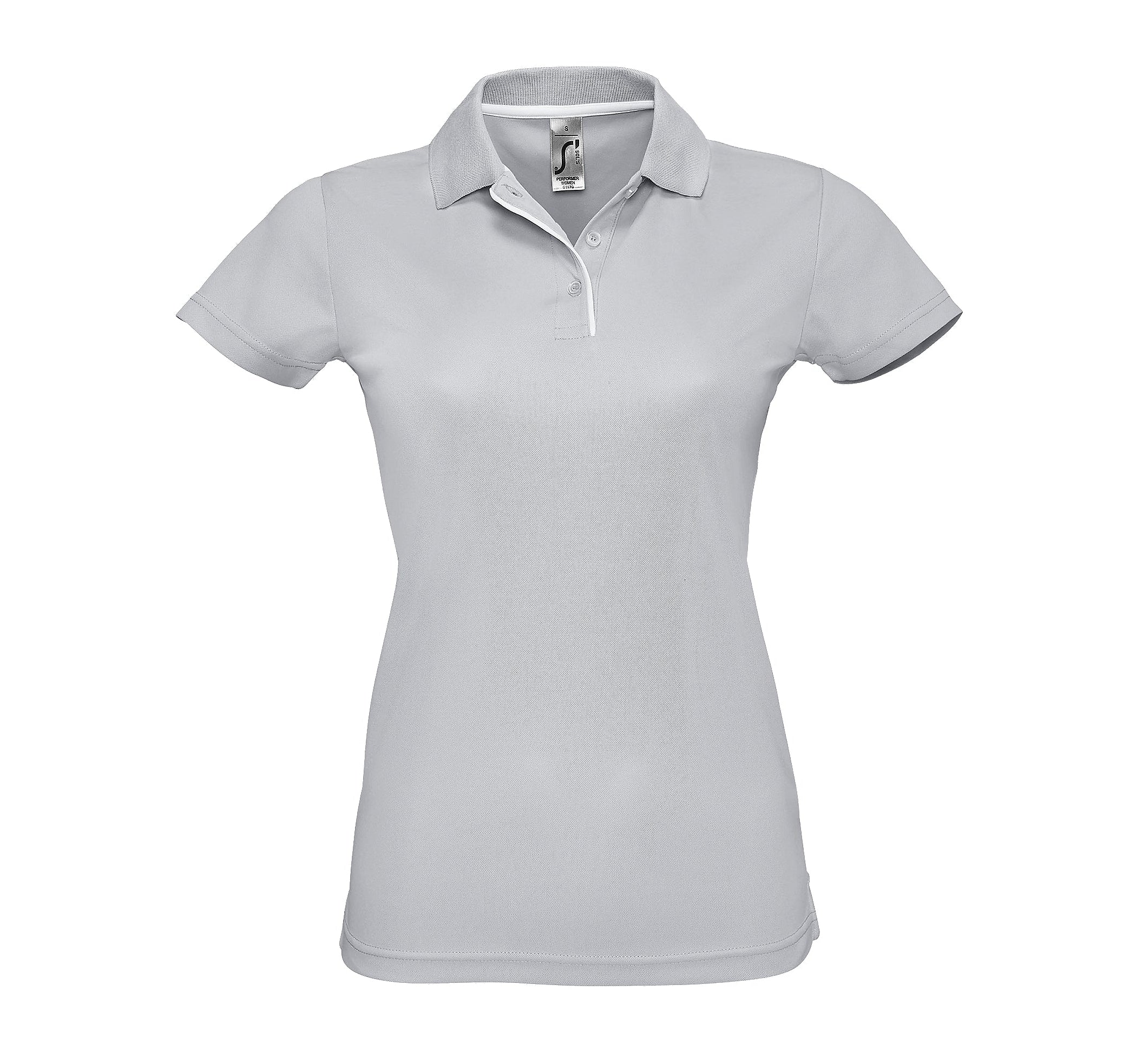 Sieviešu polo krekls SOL'S PERFORMER Pure grey