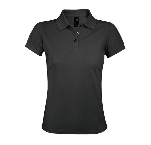 Sieviešu polo krekls SOL'S PRIME Dark grey