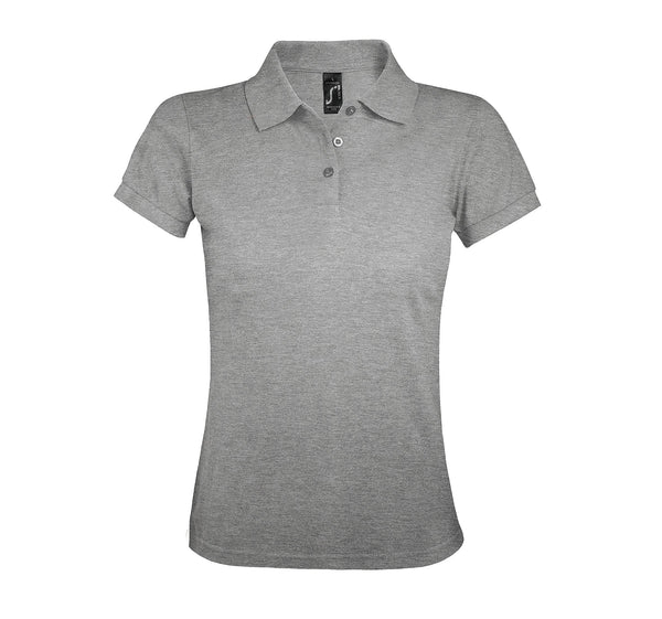 Sieviešu polo krekls SOL'S PRIME Grey melange