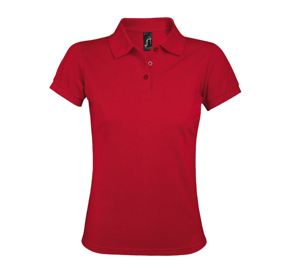 Sieviešu polo krekls SOL'S PRIME Red