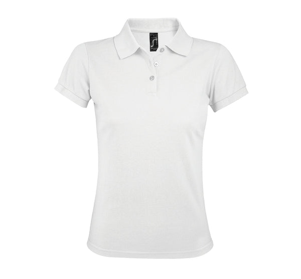 Sieviešu polo krekls SOL'S PRIME balts