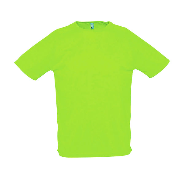 Sporty vīriešu sporta t-krekls neon green