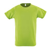 Bērnu t-krekls Sporty kids apple green