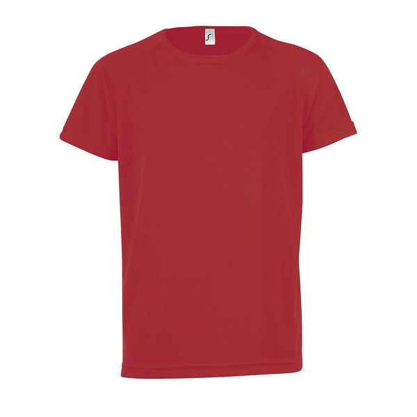 Bērnu t-krekls Sporty kids red