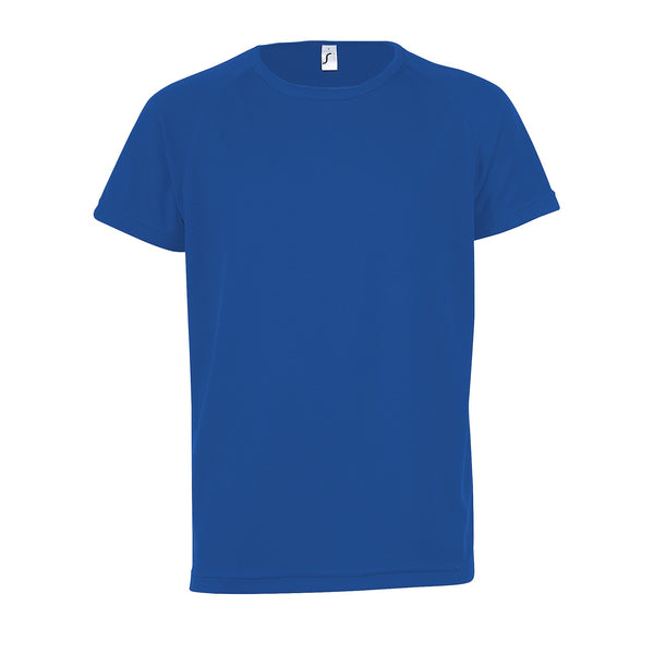 Bērnu t-krekls Sporty kids royal blue