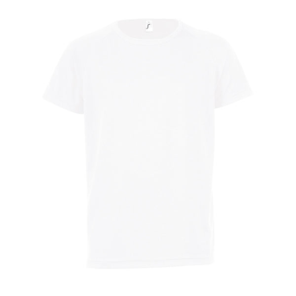 Bērnu t-krekls Sporty kids white