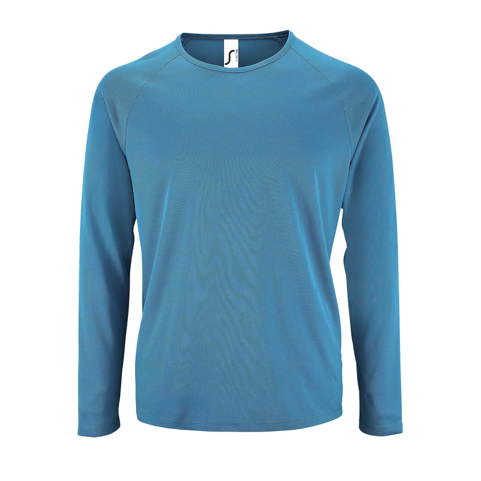 Vīriešu sporta t-krekls SPORTY LSL aqua