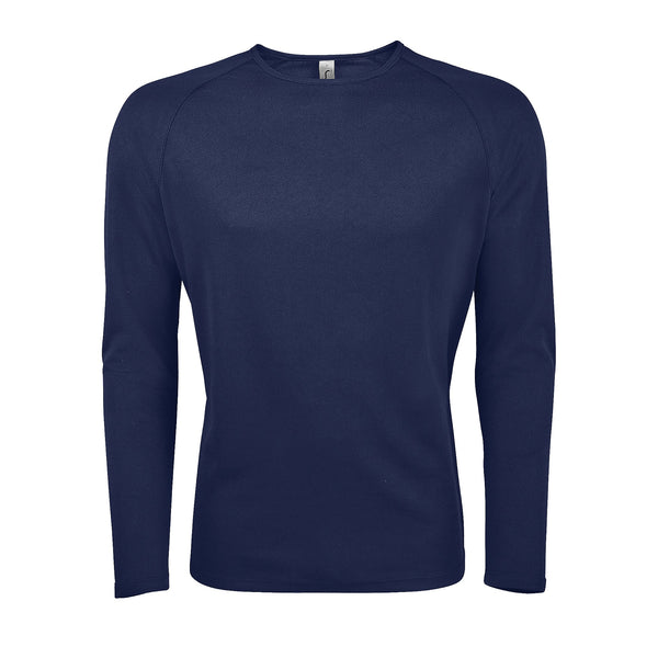 Vīriešu sporta t-krekls SPORTY LSL navy