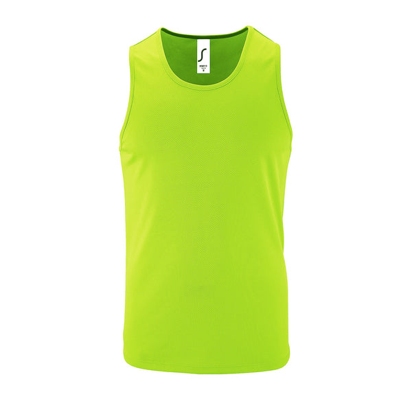 Sporty TT vīriešu sporta t-krekls neon green