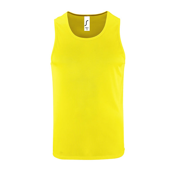 Sporty TT vīriešu sporta t-krekls neon yellow