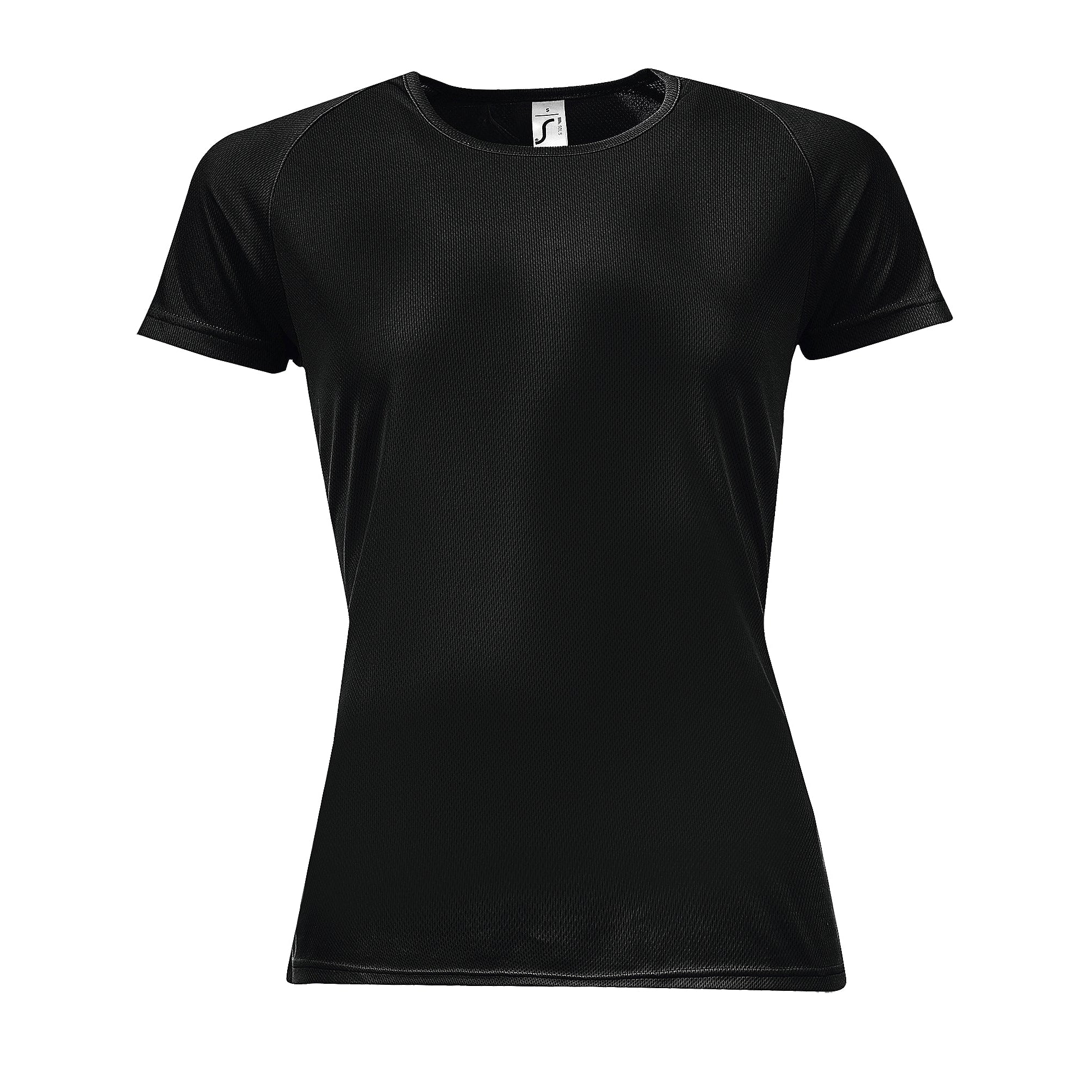 Sieviešu sporta t-krekls SPORTY WOMEN black