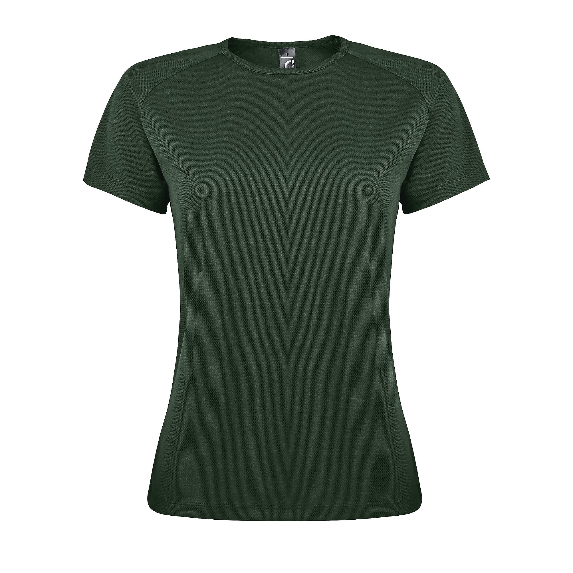 Sieviešu sporta t-krekls SPORTY WOMEN forest green