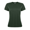 Sieviešu sporta t-krekls SPORTY WOMEN forest green
