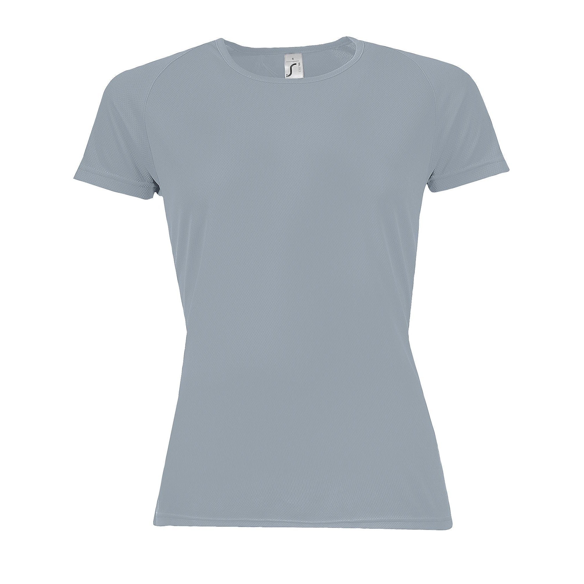 Sieviešu sporta t-krekls SPORTY WOMEN pure grey