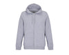 Unisex Calipso jaka ar kapuci grey melange
