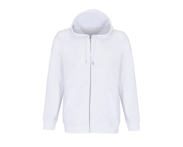 Unisex Calipso jaka ar kapuci white
