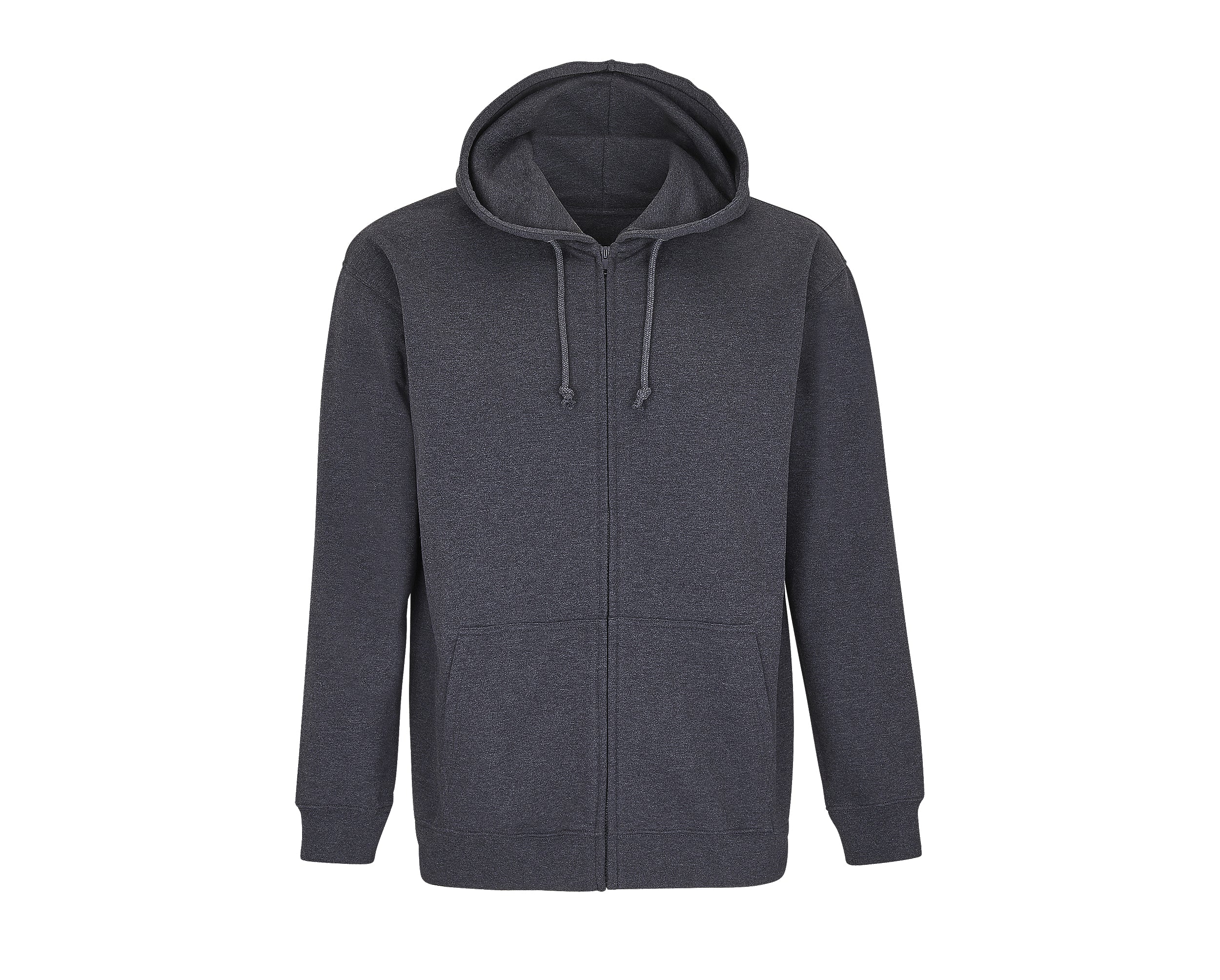 Unisex Carter jaka ar kapuci charcoal melange
