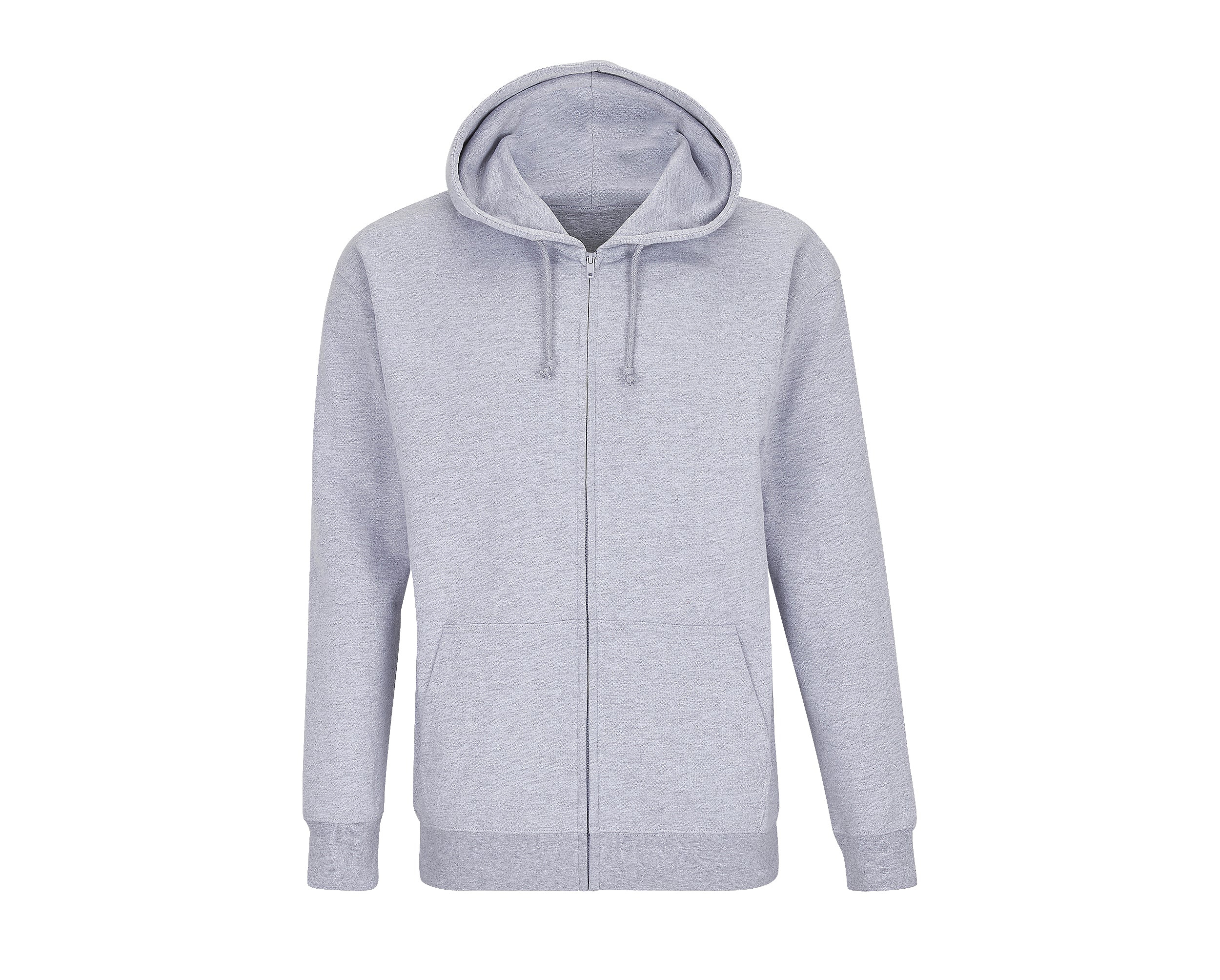 Unisex Carter jaka ar kapuci grey melange