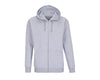 Unisex Carter jaka ar kapuci grey melange