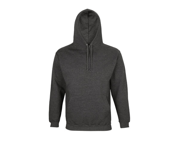 Unisex Condor džemperis ar kapuci charcoal melange