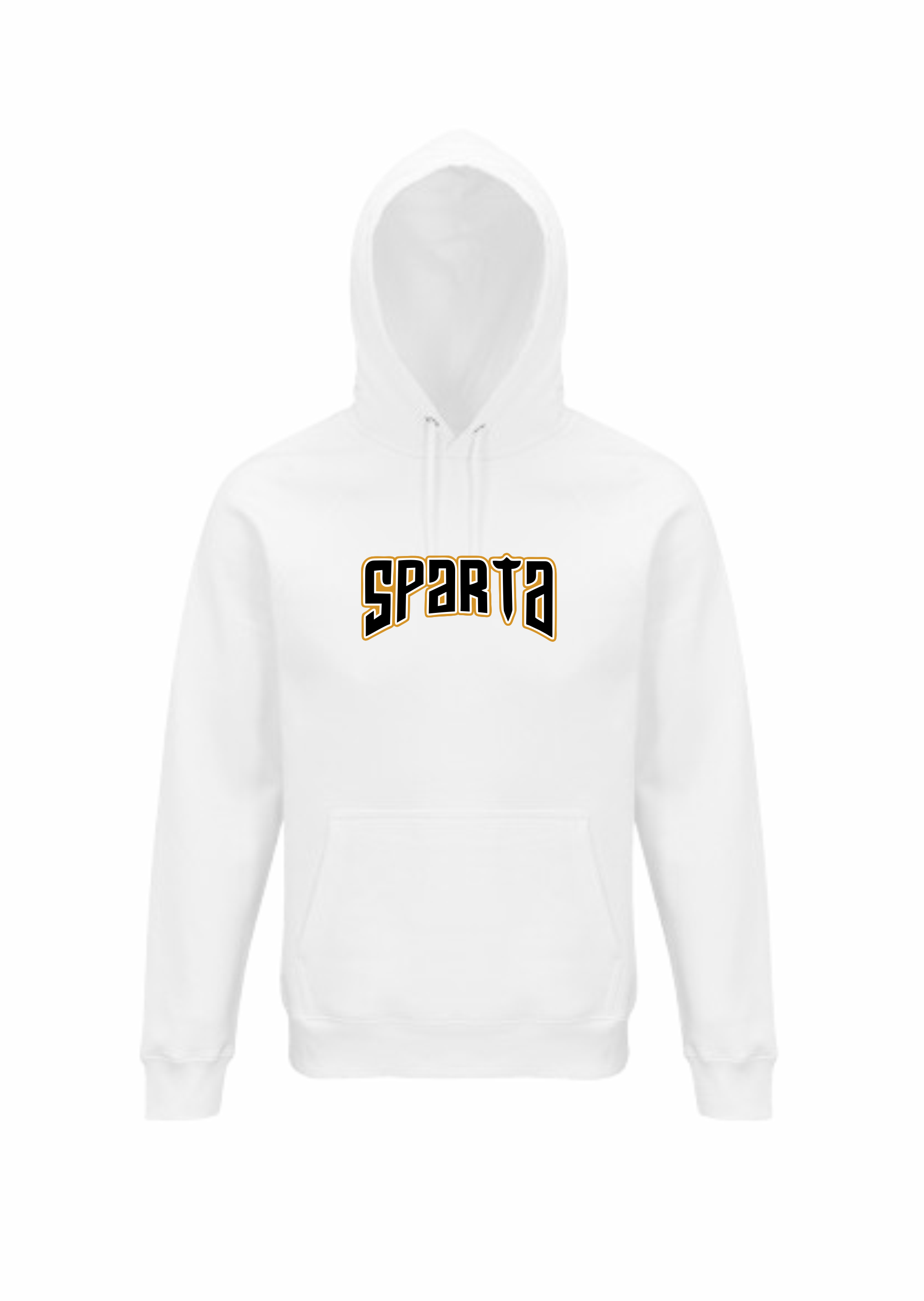 HK Sparta hoodie  balts dizains #2