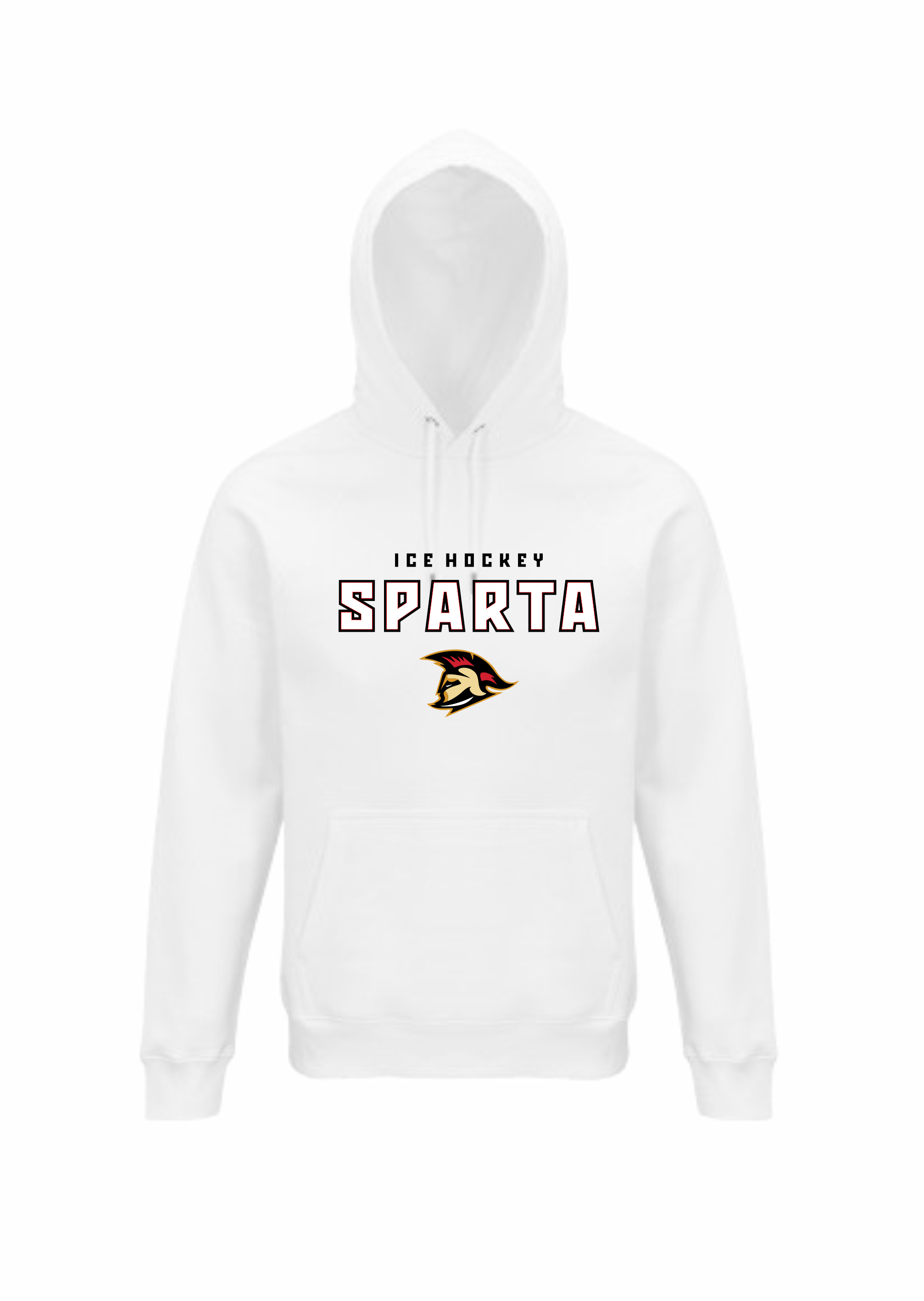 HK Sparta hoodie  balts dizains #3