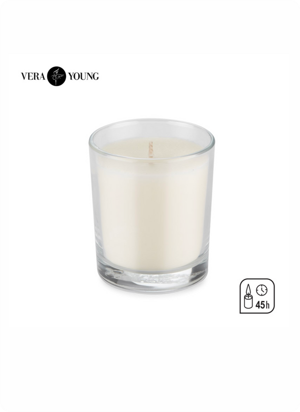 Sojas vaska svece 170g - Plūme & Patčulīja - VERA YOUNG