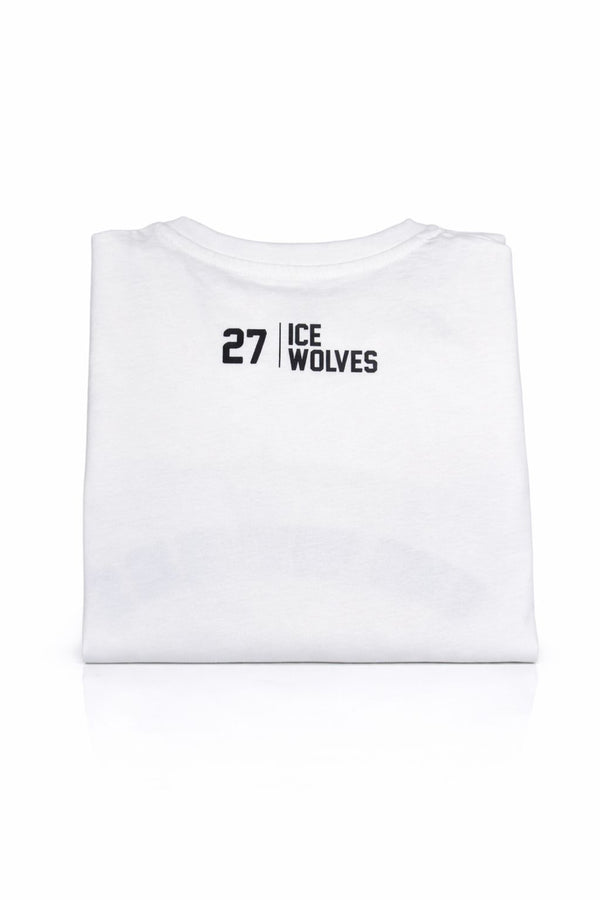 Ice wolves Balts  t-krekls  #1