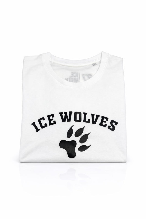 Ice wolves Balts  t-krekls  #1