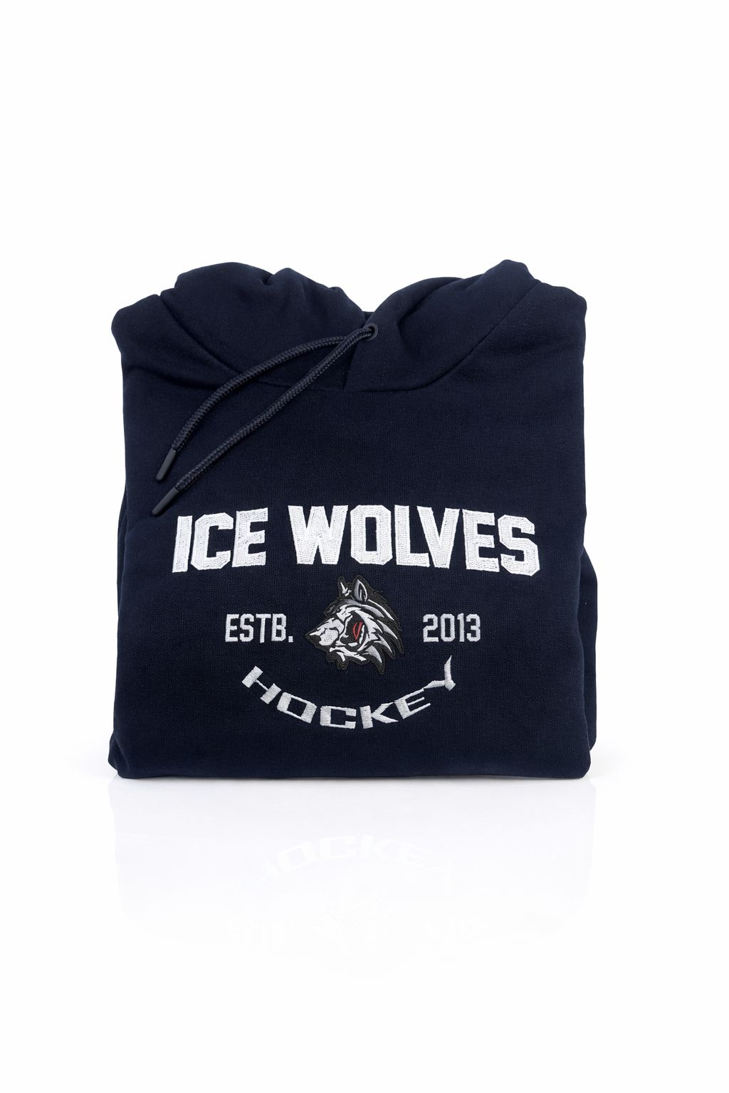 Ice wolves hoodie ar izšuvumu