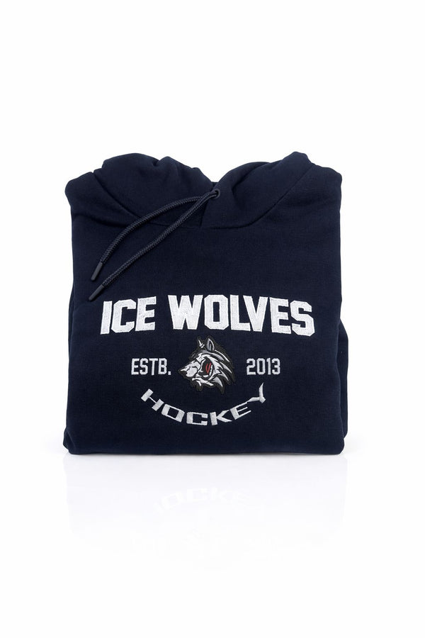 Ice wolves hoodie ar izšuvumu